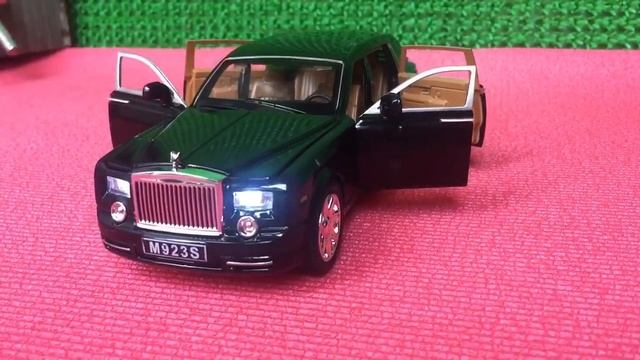 Diecast Unboxing- 2016 Rolls Royce Phantom ! 1/24 Die-Cast Model Pullback Power Series смотреть онлайн