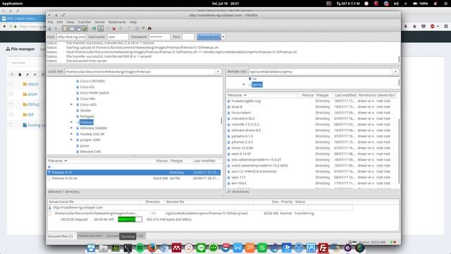Install FreeNAS In Eve-NG