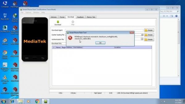 how to flash micromax  q392 with sp flash tool... Checksum error problem solved..with easy way