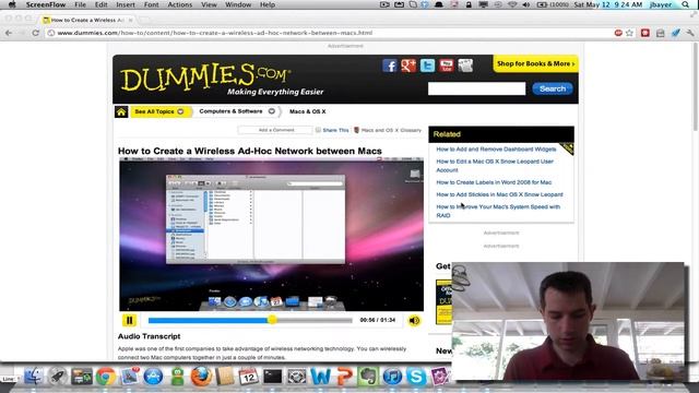 AirPlay and AirServer with an Ad Hoc Wireless Network смотреть онлайн