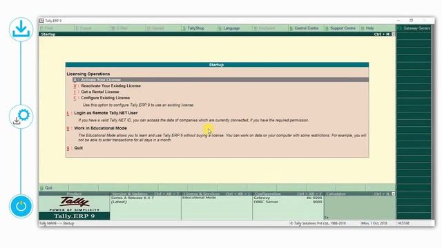 HOW TO ACTIVATE TALLY ERP 9 LICENSE смотреть онлайн