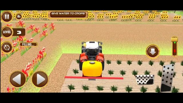 Village Farming Tractor Simulator 2022 - Harvest Tractor Farm Games - Android Gameplay смотреть онлайн