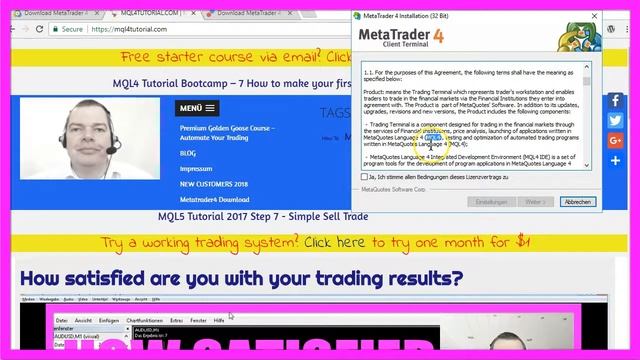 MQL4 TUTORIAL - METATRADER4 DOWNLOAD SETUP FILE GONE? смотреть онлайн