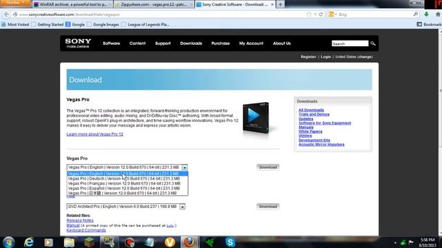 How to get Sony Vegas Pro 12.0 For Free! смотреть онлайн