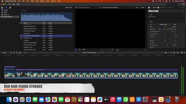 APPLE Mac Mini M2 Video Editing Test and Review | HOW MUCH POWERFUL? смотреть онлайн