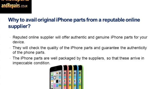 iPhonePartsandRepairs – Your Trusted Source for Buying Original iPhone Parts in UK смотреть онлайн