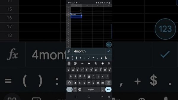 #how to use Google sheet on Android phone with screen reader TalkBack