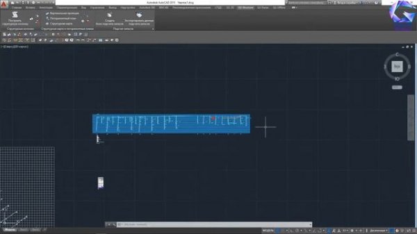 GEOS - AutoCAD Построение структурной карты