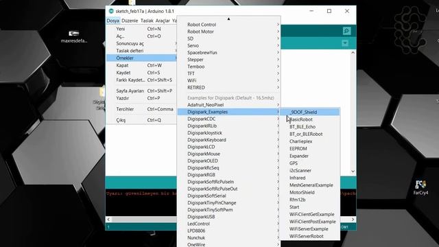 En Küçük Arduino ! Digispark Attiny85 İnceleme ve Kullanımı. смотреть онлайн