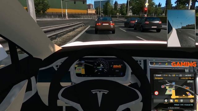 Tesla Model S - Euro Truck Simulator 2 - MODS v1.34 смотреть онлайн