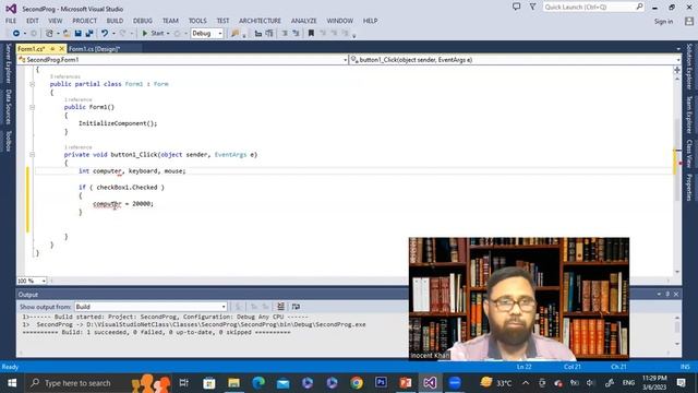Visual Studio .Net Class 2 Sir Masood || Visual Studio .Net Window Form Application | CheckBox C смотреть онлайн