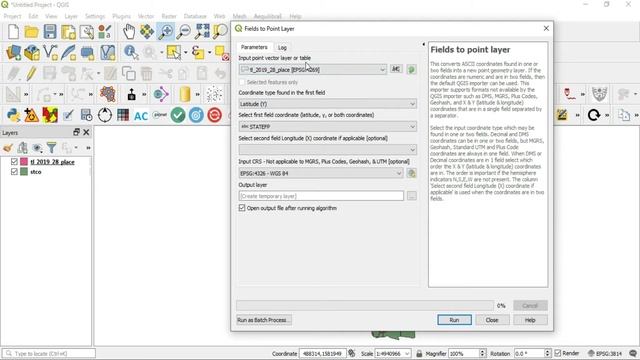 (NO Music) QGISBasic #99: Shapefile Coordinates to Points and Automatic CSV to Points смотреть онлайн