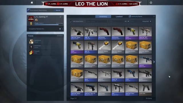 MY BIGGEST CS.GO UN-BOXING EVER!! | LeoTheLion смотреть онлайн
