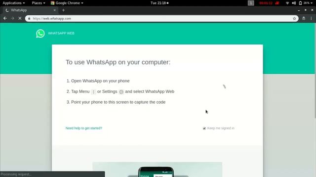 USE WHATSAPP ON WINDOWS,MAC,LINUX EASIEST METHOD смотреть онлайн