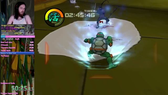TMNT 2 Battle Nexus Solo NG Any% in 1:39:54! PC смотреть онлайн