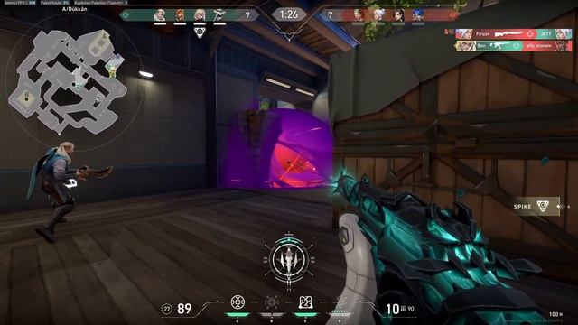 Karşılaşma Özeti - Harita: Breeze - Ajan: Deadlock - Maç Sonucu: Lose - Total: 14 Kill - Valorant смотреть онлайн