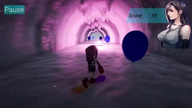 (Unreal Engine 4.25.3) First project - Final Fantasy VII Snowboarding Fan-Game (Tifa Lockhart) смотреть онлайн