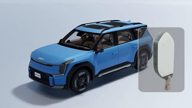 Remote window opening｜The Kia EV9 смотреть онлайн