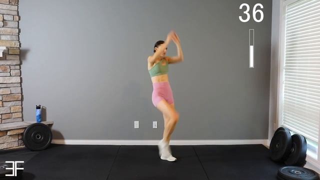 🔥20 Min STANDING ABS CARDIO for Ab Lines, Small Waist & Flat Belly🔥KNEE FRIENDLY🔥NO JUMPING🔥