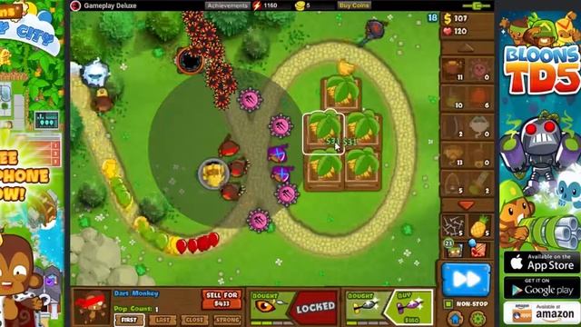 Bloons Monkey City 106 - [ Deutsch | German | Gameplay | Let's Play | Mobile | IOS | Iphone ] смотреть онлайн