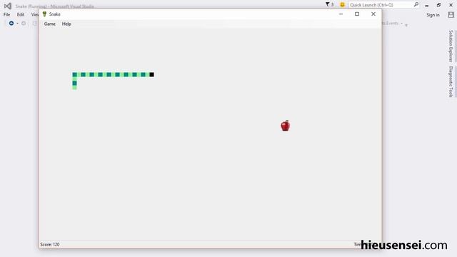 Snake Game 2.0 with C# and Windows Forms смотреть онлайн