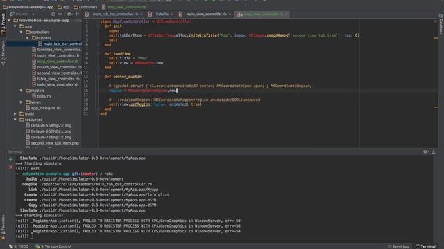 17 - iOS Development With Ruby using RubyMotion - Adding A Map - MKMapView смотреть онлайн