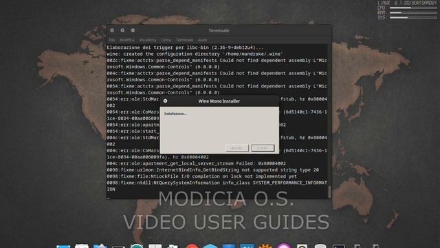 Automatic configuration, starting WineHQ and starting Windows programs. смотреть онлайн