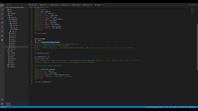 Зачем нужны select_related() и prefetch_related() в Django смотреть онлайн