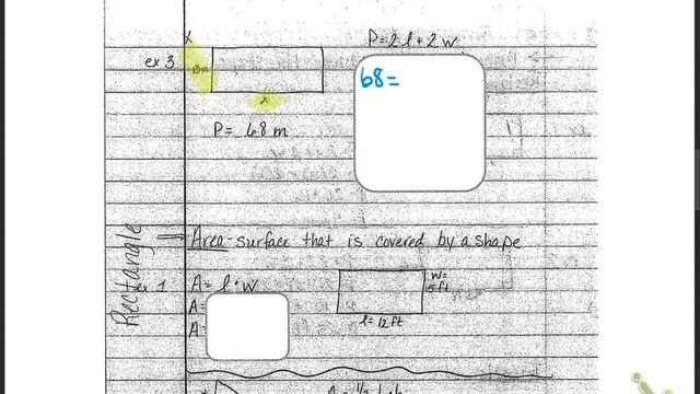 5.1 Perimeter And Area