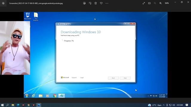 Windows 7, 8 Upgrade to Windows 10 смотреть онлайн