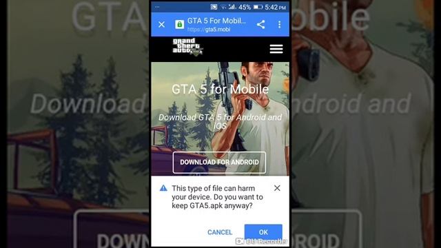 GTA 5 Download On Your Android/IOS Device