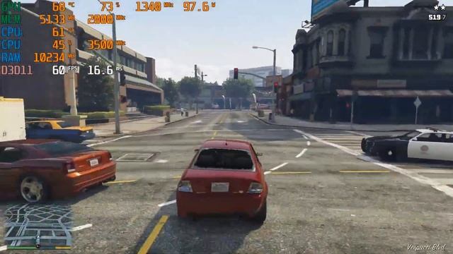 GTA 5 Ryzen 1700x + RX 580 8 GB High settings смотреть онлайн