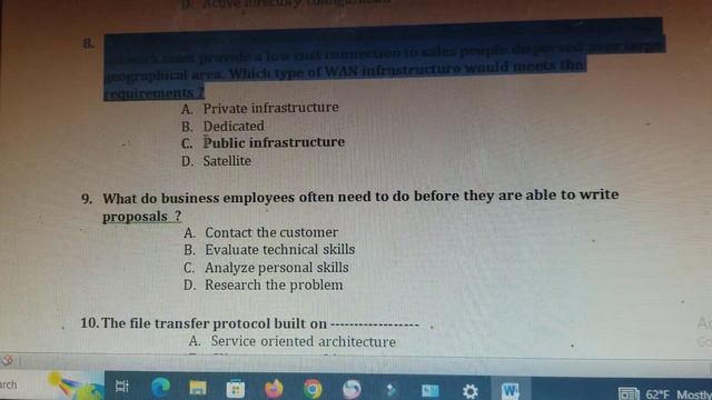 Hardware And Network Service Level 3 COC Exam Question смотреть онлайн
