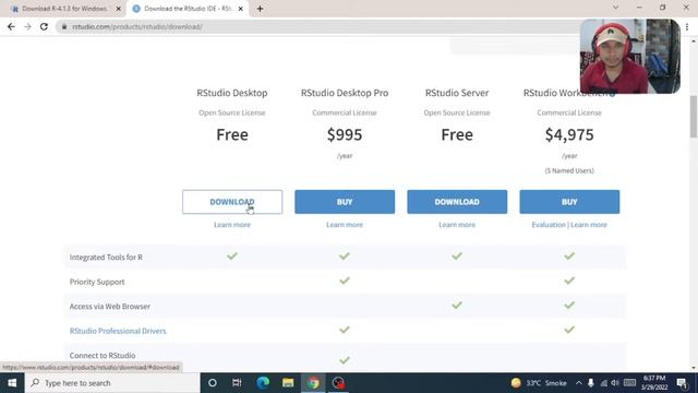 हिन्दी - How to Install R and R Studio on Windows 10 (Hindi) смотреть онлайн