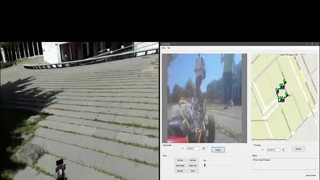 Demostración funcionamiento aplicación PC y coche смотреть онлайн