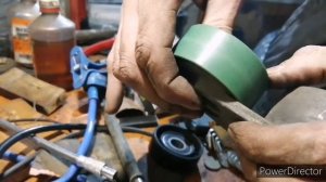 Замена роликов натяжного обводного Фиат Альбеа на подвесном. Генератор. Аналог с Газели. Fiat Albea.