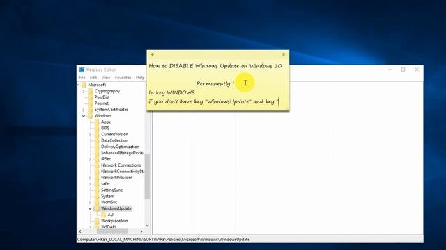 [ Hmoob ] - How to disable Windows Auto Update on Windows 10, permanently смотреть онлайн