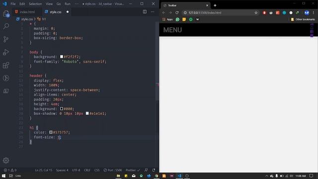 Floating Navigation for Website (HTML&CSS) | Speed Code смотреть онлайн