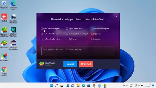 How To Completely Uninstall BlueStacks From Windows 11 hindi смотреть онлайн
