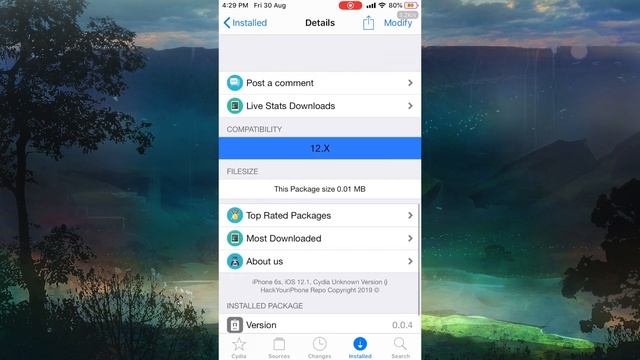 Cydia New Top Tweaks Ios 12-12.2/12.4 смотреть онлайн