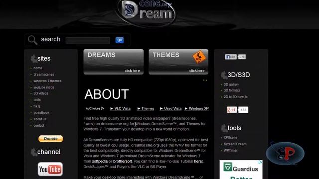 How to use video as a desktop background on Windows 7 using DreamScene смотреть онлайн