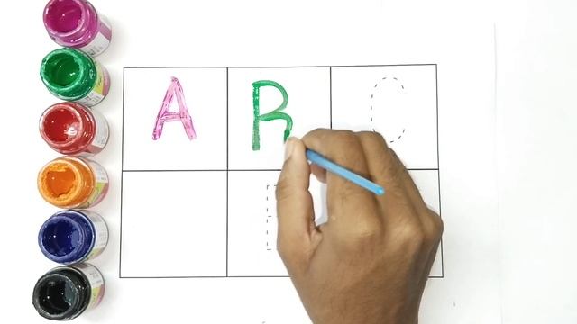 A for Apple B for Ball | Kids class | Alphabets | Learn to Write Alphabet | ABC song phonics смотреть онлайн