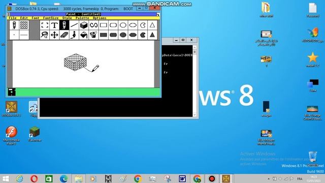 Running Windows 1.01 On DOSBox смотреть онлайн