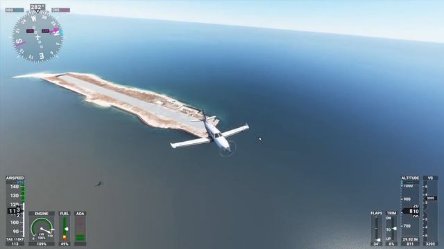 Flying To The MOST REMOTE Island In Microsoft Flight Simulator смотреть онлайн