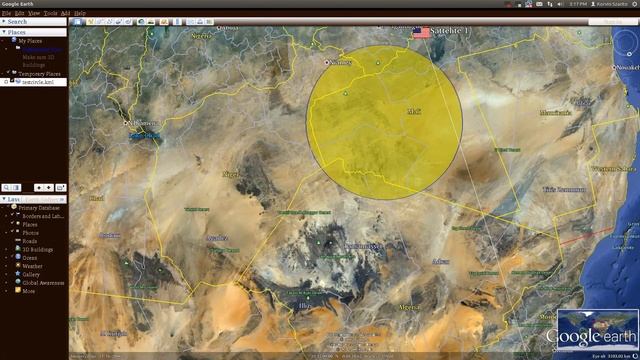 Mapping satellites in real time with google earth. смотреть онлайн