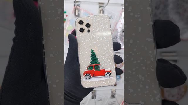 Силиконовый чехол Елка в авто для iPhone 13 Pro / Айфон 13 Про смотреть онлайн