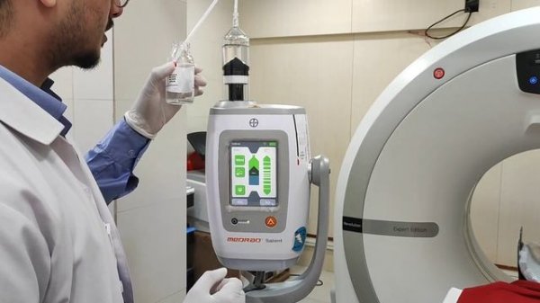 How to use single salient injector | medrad salient injector | Contrast injector #ctscan