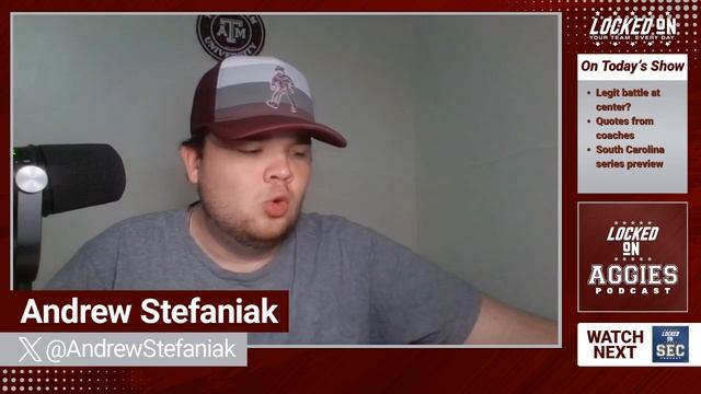 Does Texas A&M have a legitimate battle at the center position? | Texas A&M Football Podcast смотреть онлайн