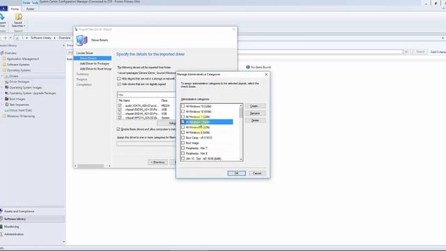 SCCM - Adding Drivers To ConfigMgr смотреть онлайн