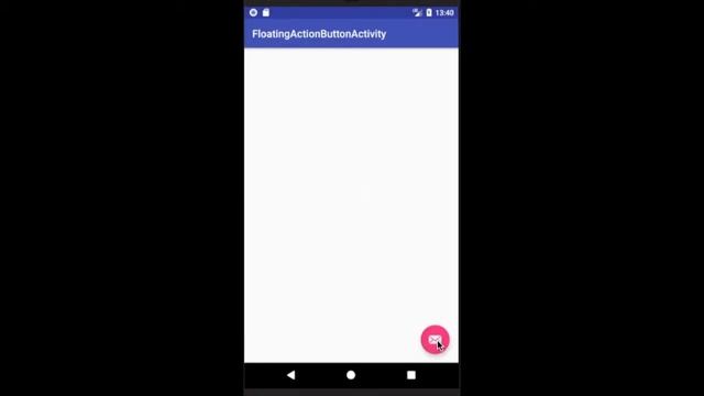 FloatingActionButton with Animation. смотреть онлайн